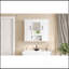 Armoire à pharmacie 36 po, armoire de rangement murale pour salle de bain, armoire murale moderne avec miroir, armoire à miroir avec 3 portes (meuble-lavabo non inclus)-761247547