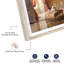 Décoration murale chambre Fluffy Bunny I Shadowbox Print par Notoriart, cadre en chêne naturel, 36 x 45-129532912-129532919