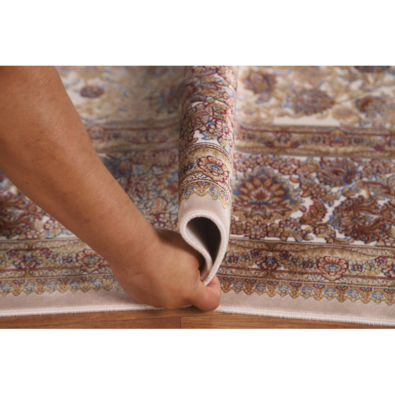 Tapis traditionnel floral All-Over 7 x 10