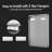 40x36 Inch Brushed Nickel Aluminium Frame Bathroom Mirror-136800000-136800001