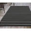 Tapis intérieur / extérieur noir / ivoire Garbrielle-1418006743