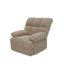 Fauteuil inclinable et berçant manuel moderne avec revêtement Nubby pour un confort et un style ultimes dans les salons-53906883