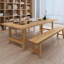 Bureau rectangulaire en bois massif Burlywood-1295461207