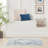 Privette Machine Washable Persian Blue/Ivory Area Rug-1184757539
