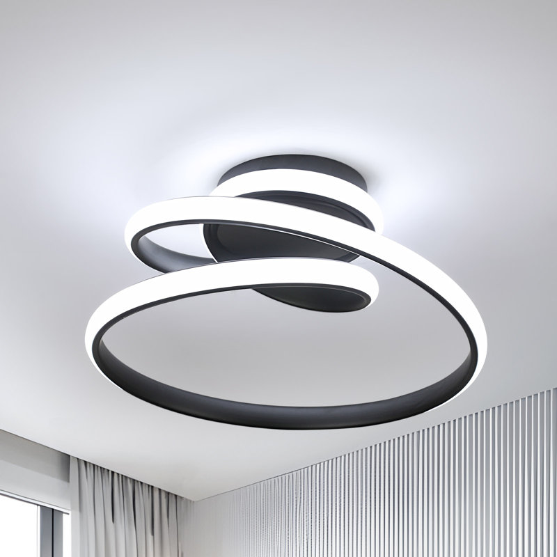 Carmelitta Acrylic LED Flush Mount, 6500