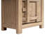 Table d'appoint gauche Sachin 28,5 po en pin massif recyclé, pin recyclé brun naturel-1773503206