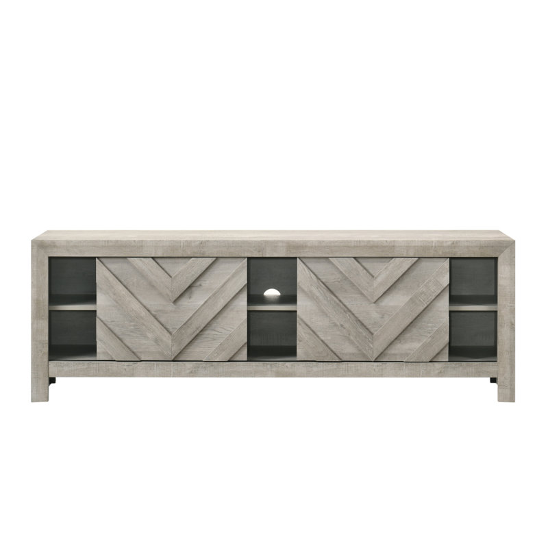 Meuble télé 1pc, Gris clair