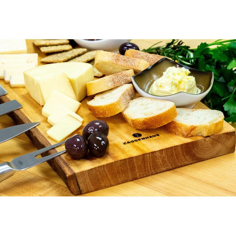 4 Piece Stainless Steel Cheese Serving Set