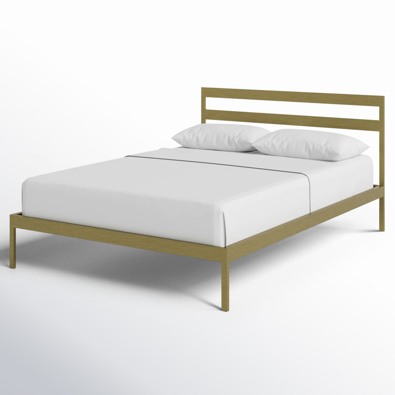 Aston Slat Bed, Gold, King