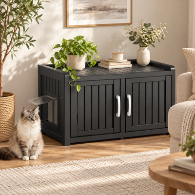 Meuble pour litière pour chat, maison pour animaux