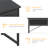 Writing Desk With Drawers Computer Table Vanity Desk-1206937511-1206937510