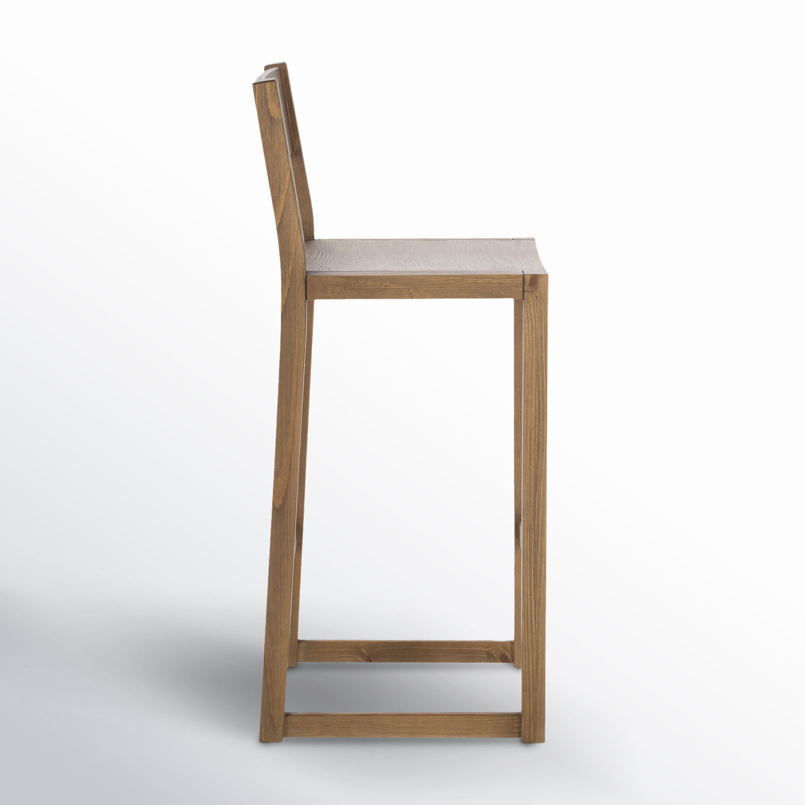 Modica Bar and Counter Stool, Bar Stool (30" Seat Height), Honey Brown