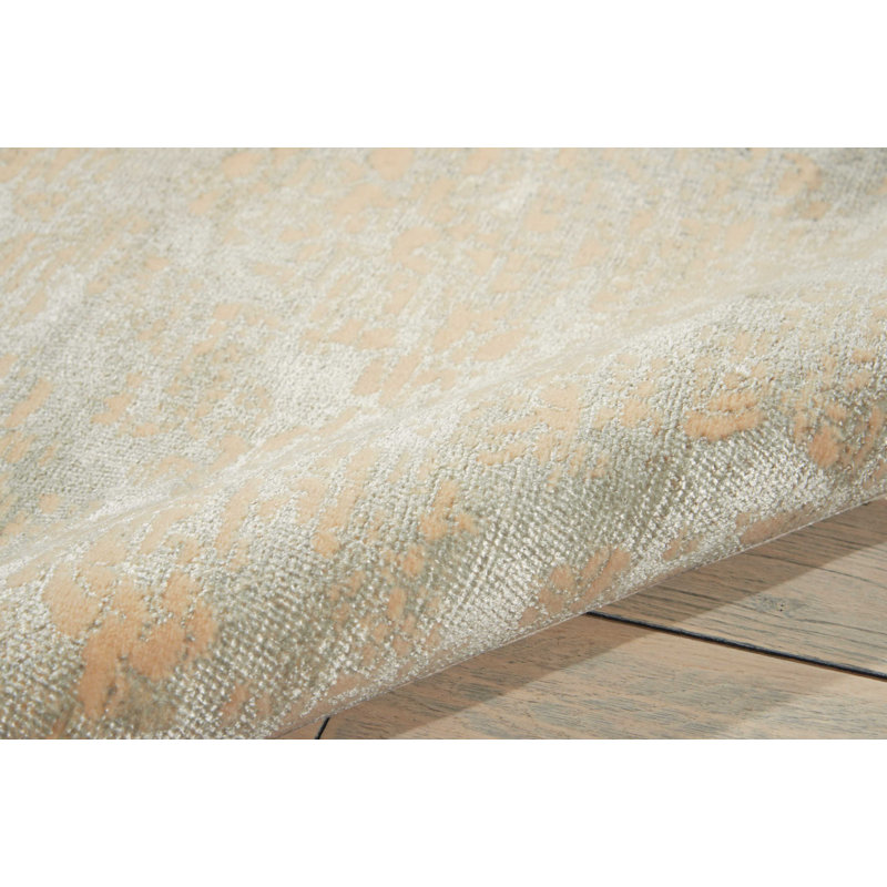 Tapis beige area Bourgault, Tapis de couloir 2 pi 3 po x 8 pi