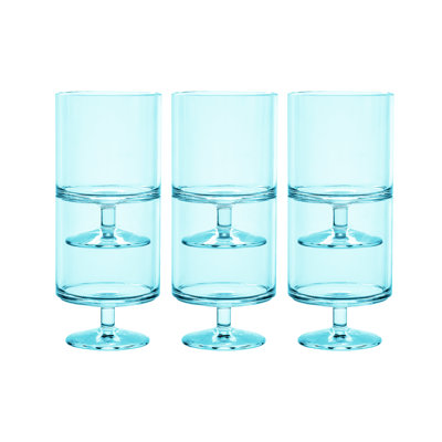 Tarhong 9oz. Acrylic Goblet Set