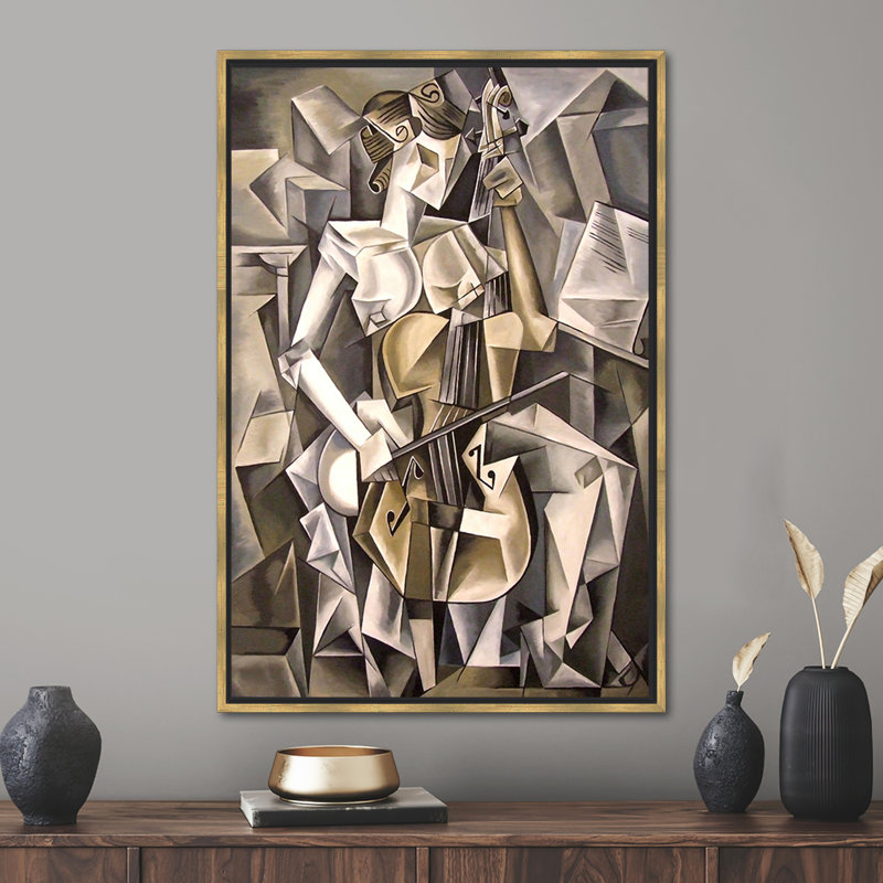 Print on Canvas, Gold Floater Framed, 20 cm H x 30 cm W
