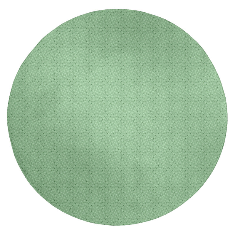 Tapis de zone verte en treillis reg patterns subalterne, Rond 5 pi
