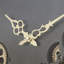 Zimmerman Metal Wall Clock
