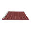 Tapis 100% à motifs lavables à la machine 2989 WSHPAT487RD-1831797031
