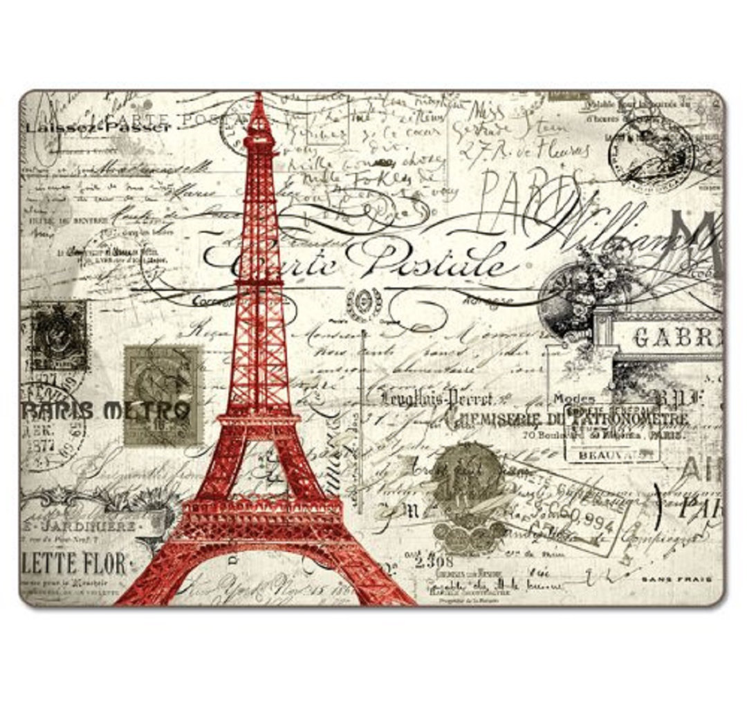 Wood Cities & Maps Rectangle Placemat (Set of 2) CounterArt