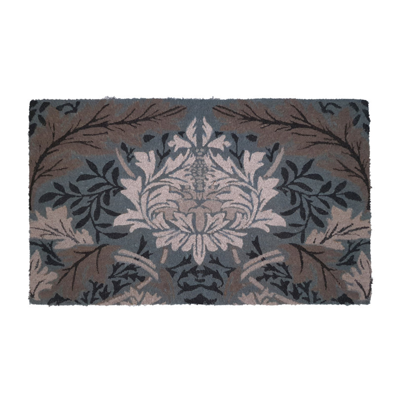 Floral Indoor / Outdoor Doormat, 45cm W x 75cm L