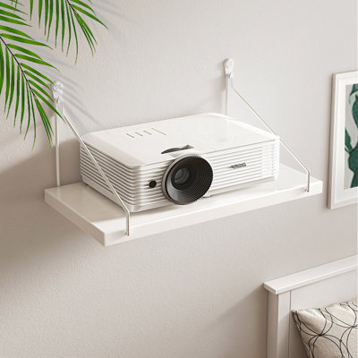 Vadie Wood Floating Shelf