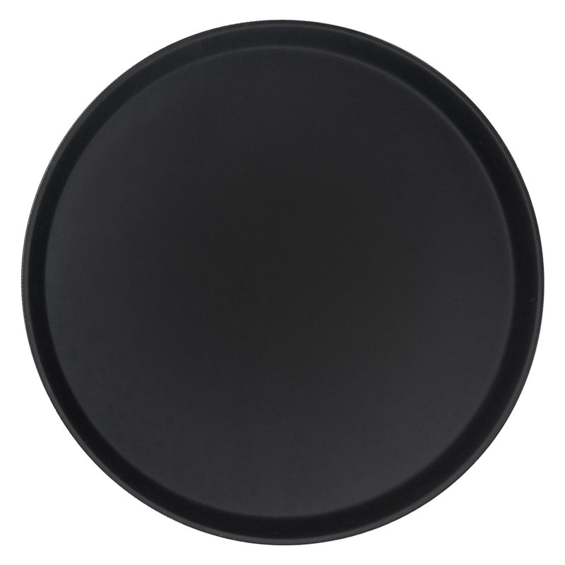 Argon Tableware - Round Non Slip Serving Tray, 405cm H x 20cm W x 405cm L