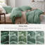 Housse de couette en microfibre Literie très grand californien - ensemble de literie très doux en coton prélavé (ensemble de 3)-1558599600-1558598723