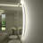 Aevar Simple & Modern Back LED Lighted Anti-fog Round Bathroom/Vanity Mirror-1267459823