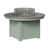 Hammered Top Stainless with Seafoam Base selected