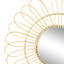 Daisy Rattan Flat Wall Mirror
