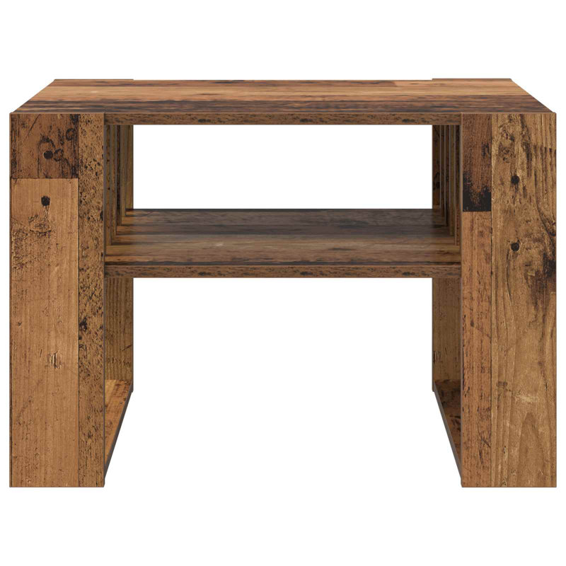 Coffee Table with Storage, 45cm. H x 66cm. L x 49.5cm. W, Old Wood
