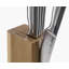 Elevate™ Steel 5 Piece Kitchen Knife Set with Bamboo Block