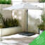 Casilla Square Garden Parasol and Base - Modern Patio for Dining, Sofa Sets or Sun Loungers-268740010