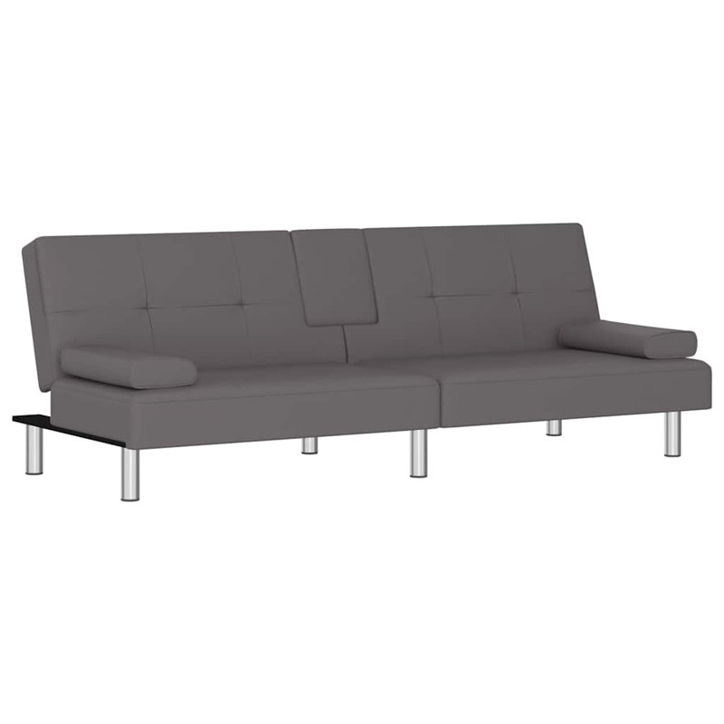Quintoria 78.7'' Upholstered Convertible Sofa, Gray