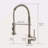 Commercial Kitchen Faucet With Pull Down Sprayer, Single Handle Single Lever Kitchen Sink Faucet