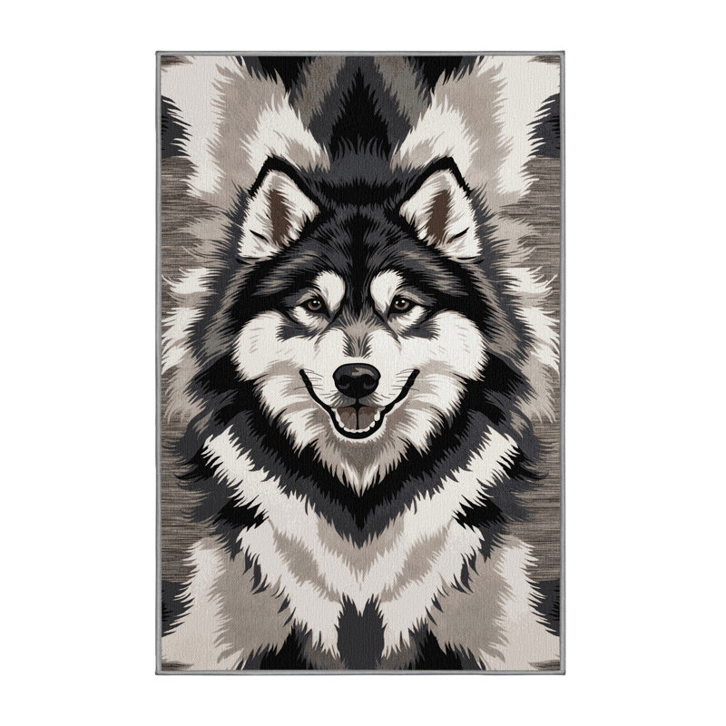  Tapis lavable Alaskan Malamute Dogs, Tapis de couloir 2 pi x 5 pi