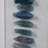 Framed Blue Agate Shadowbox Wall Decor Panel