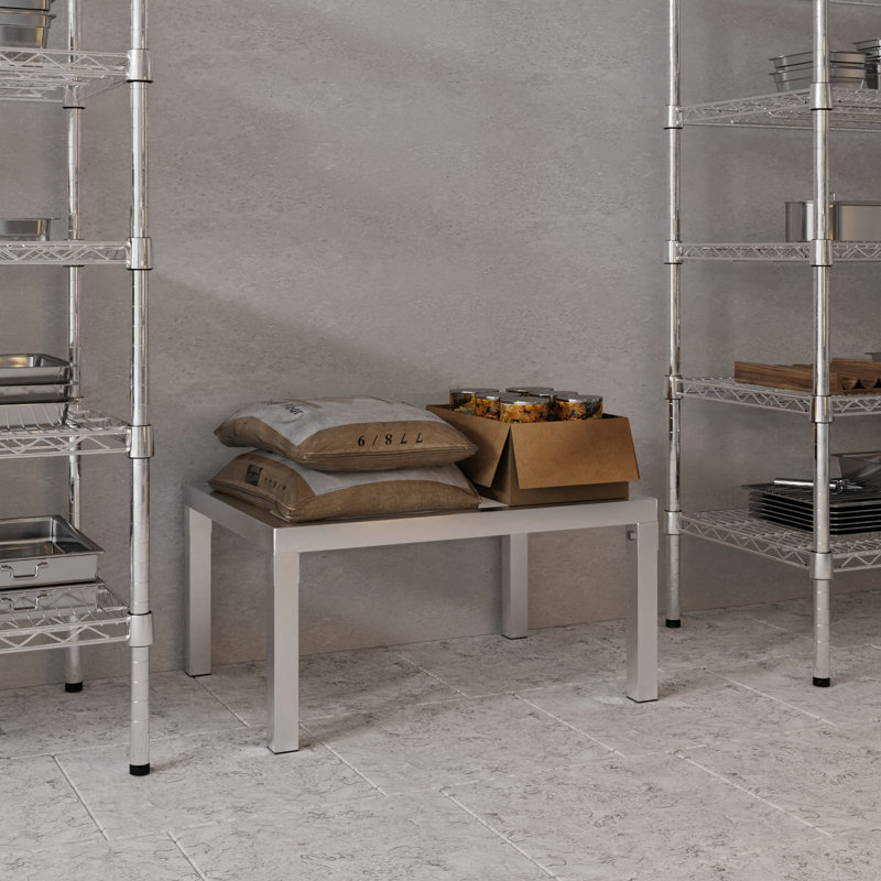 Support à fûts en aluminium 18 po x 24 po x 12 po Capacité de 1 300 lb