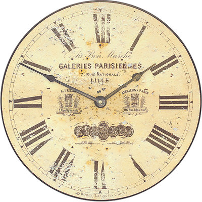 Parchment Coloured Antique Dial - 36cm
