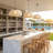 19" Modern White Handwoven Rope Dimmable 1-Light Single Pendant Light