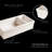 Whitehaus 36" Reversible Large and Small Bowl Fireclay Kitchen Sink: 2-1/2” Lip Front Apron-62320561