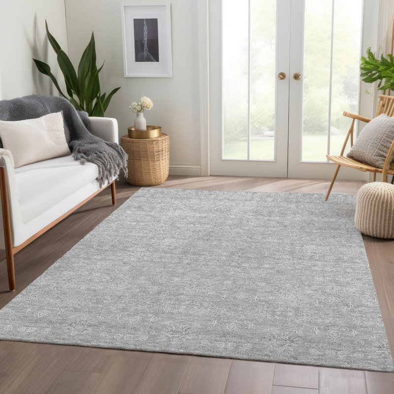Tapis intérieur / extérieur Killingly avec envers antidérapant, Rectangle de 10 pi x 14 pi