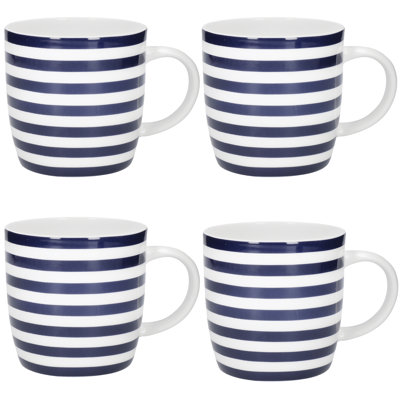 Nautical 4 Piece Mug Set
