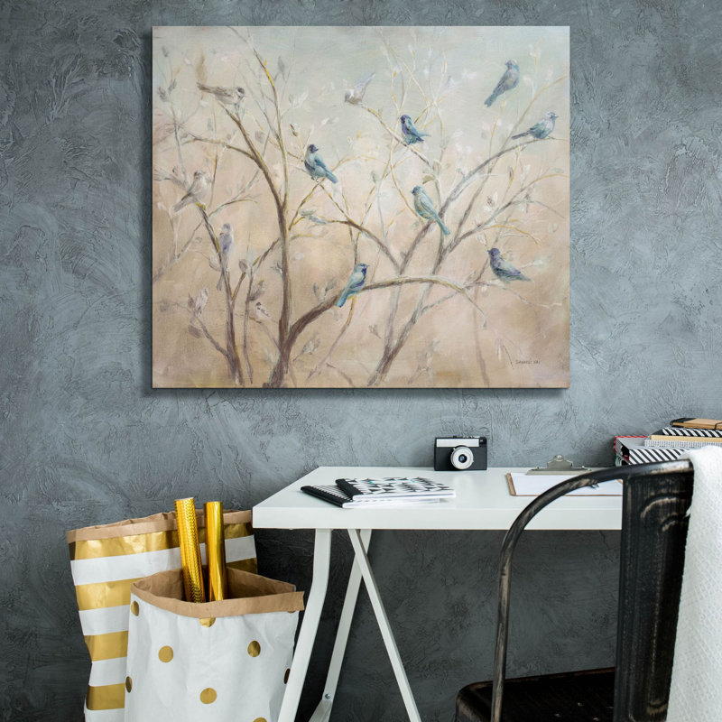 «Spring Gathering Light» par Danhui Nai, art mural sur toile, H 26 po x l 30 po