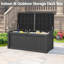 Grande boîte de rangement extérieure en résine 150 gallons, couvercle verrouillable-104345580-100670093