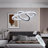 Chloe-Anne 2 - Light LED Round / Oval Chandelier-1069257843-1069257845