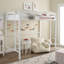 Salina Steel Twin Loft Bed-22364105