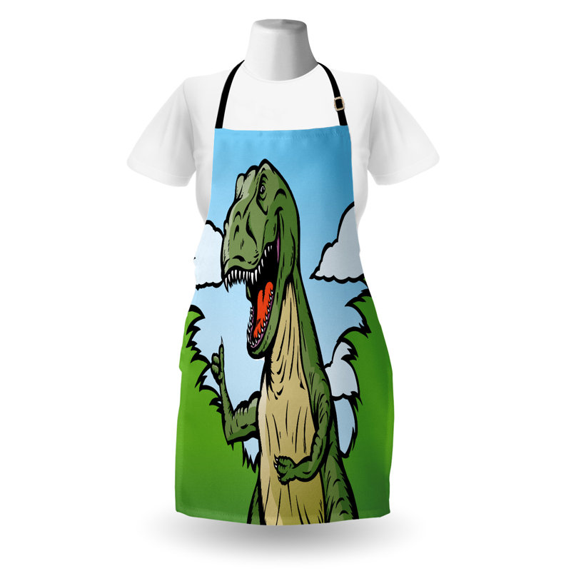 Tablier East Urban Home Dinosaur unisexe