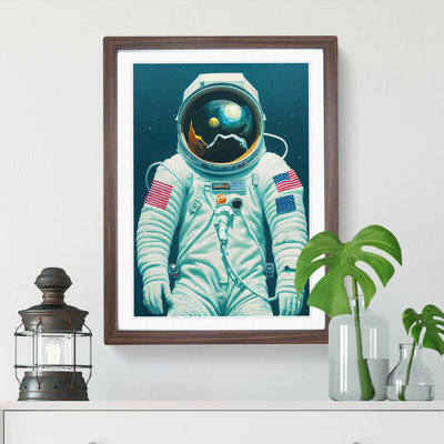 Outstanding Astronaut - Framed Print