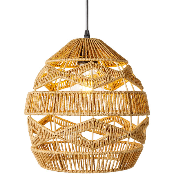 Nathanael 1 - Light Dome Pendant & Reviews | Joss & Main